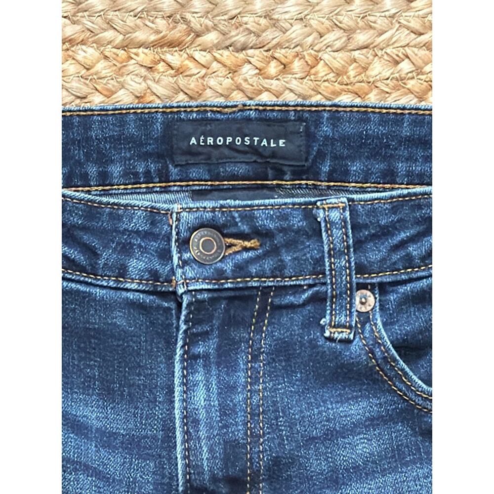 Aero pastel men’s blue denim jeans slim 31×32 2808 - Picture 2 of 5